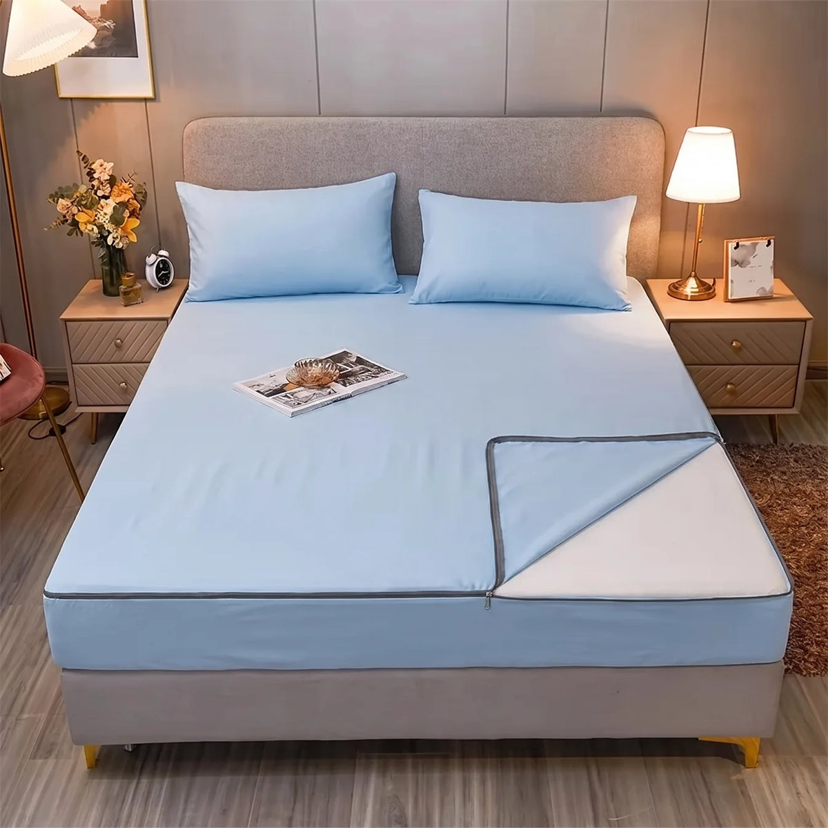 ZipIt™ - Zippered Fitted Sheet