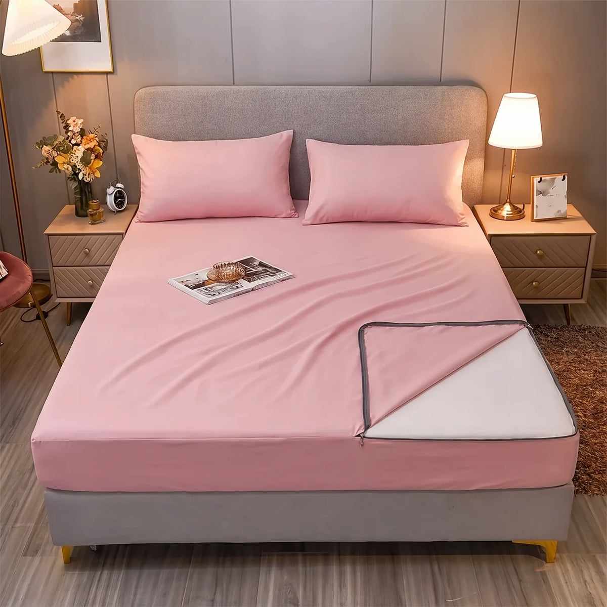ZipIt™ - Zippered Fitted Sheet