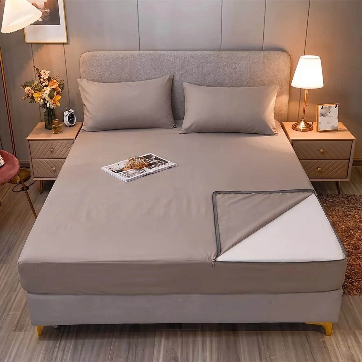 ZipIt™ - Zippered Fitted Sheet
