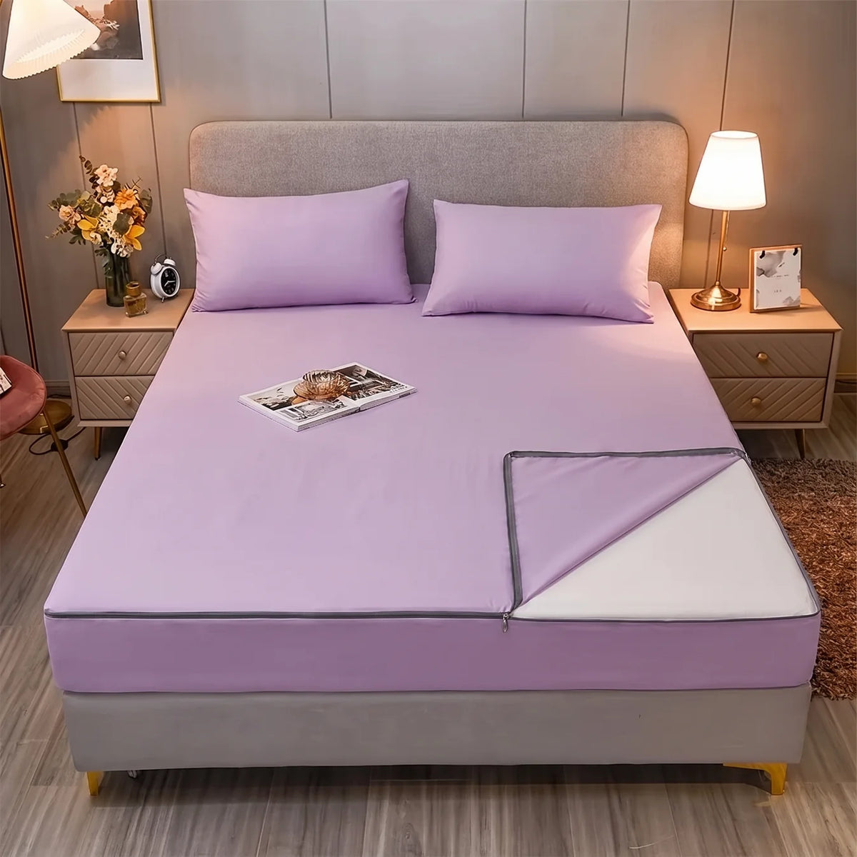 ZipIt™ - Zippered Fitted Sheet